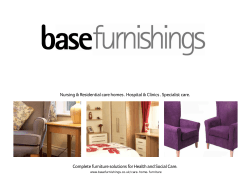 Nursing &amp; Residential care homes . Hospital &amp; Clinics .... Complete furniture solutions for Health and Social Care.