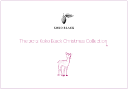 The 2012 Koko Black Christmas Collection