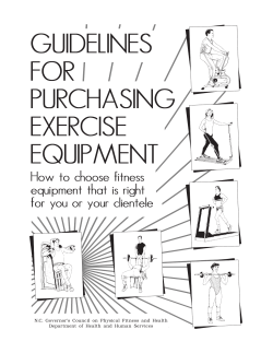 GUIDELINES FOR PURCHASING EXERCISE