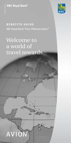 AV ION Welcome to a world of travel rewards.