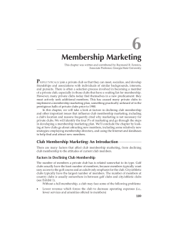 6 Membership Marketing