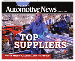 TOPSUPPLIERS.7.17.2013.qxp  6/10/2013  2:19 PM  Page 1