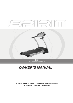 OWNER’S MANUAL PLEASE CAREFULLY READ THIS ENTIRE MANUAL BEFORE