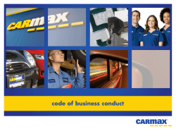 code of business conduct