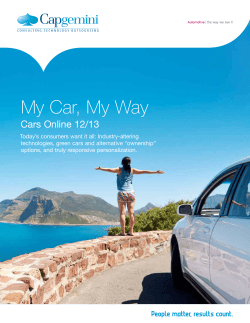 My Car, My Way Cars Online 12/13