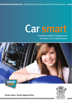 Car smart SMART GUIDE