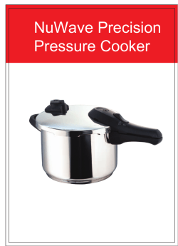 NuWave Precision Pressure Cooker 