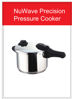 NuWave&nbsp;Precision Pressure&nbsp;Cooker&nbsp;