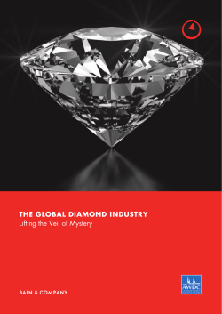 THE GLOBAL DIAMOND INDUSTRY Lifting the Veil of Mystery