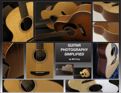 GUITAR PHOTOGRAPHY SIMPLIFIED by Bill Cory