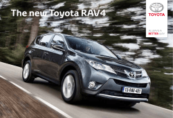 The new Toyota RAV4 1