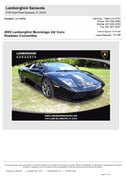 Lamborghini Sarasota