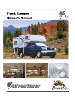 Truck Camper Owner’s Manual