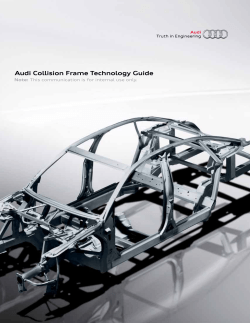 Audi Collision Frame Technology Guide Note: