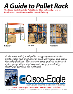A Guide to Pallet Rack