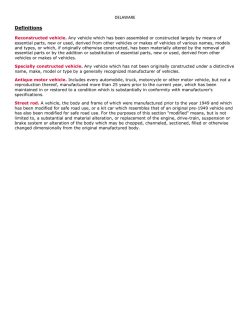 DELAWARE Definitions