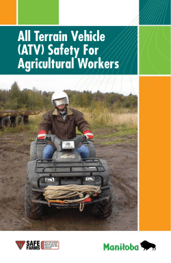 All Terrain Vehicle ATV Safety For Agricultural Workers