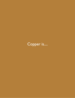 Copper is....