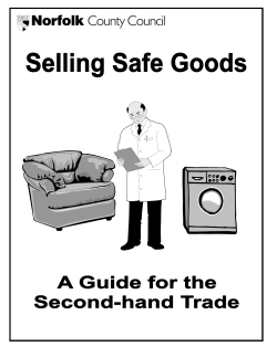 Selling Safe Goods