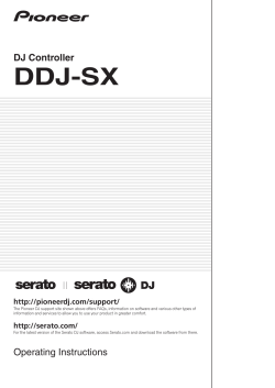 DDJ-SX DJ Controller