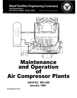Maintenance and of Air Compressor Plants