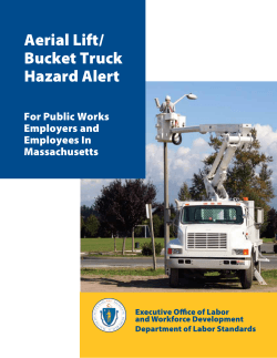 Aerial Lift/ Bucket Truck Hazard Alert