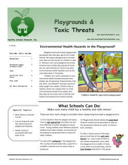 Playgrounds &amp; Toxic Threats