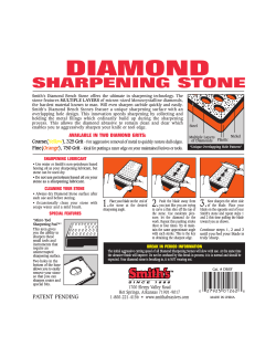 DIAMOND SHARPENING STONE