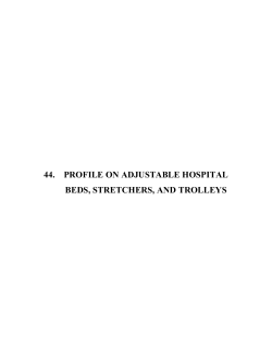44.    PROFILE ON ADJUSTABLE HOSPITAL