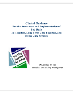 Clinical Guidance Bed Rails