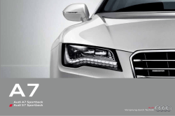 A7  Audi A7 Sportback Audi S7 Sportback