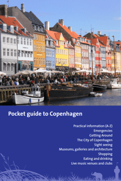 Pocket guide to Copenhagen