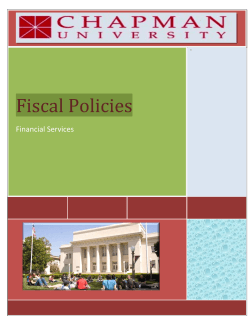 Fiscal Policies 2013  Financial Services