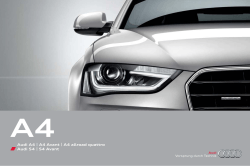A4 | A4 Avant | A4 allroad quattro Audi | S4 Avant