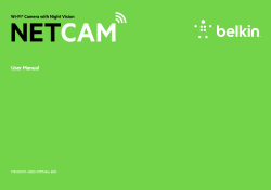 NET CAM User Manual Wi-Fi® Camera with Night Vision