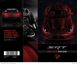 2013 USER GUIDE DownloaD a FREE ElEctRonic copy oF