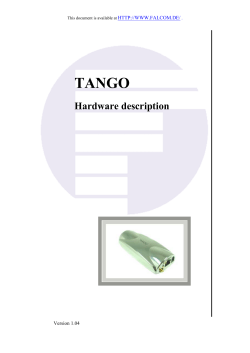 TANGO Hardware description  Version 1.04