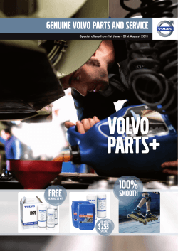 Free genuine volvo parts and service $253 oil analysis kit