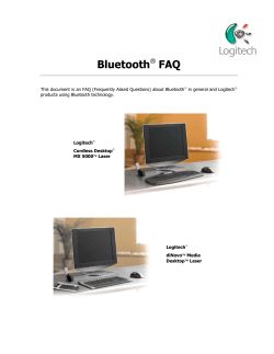Bluetooth FAQ  