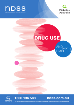 DRUG USE ndss.com.au 1300 136 588 AND