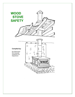 WOOD STOVE SAFETY