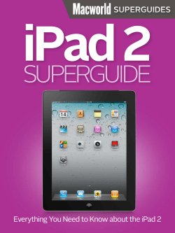 iPad 2 1 Superguide