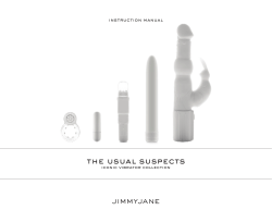 the usual suspects jimmyjane instruction manual iconic vibrator collection