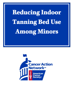 Reducing Indoor Tanning Bed Use Among Minors