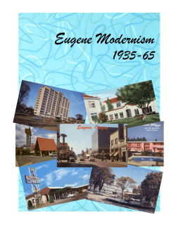 Eugene Modernism 1935-65