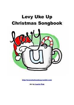 Levy Uke Up Christmas Songbook  Laurie Pink