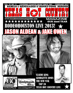TEXAS H%T COUNTRY # JASON ALDEAN &amp; JAKE OWEN RODEOHOUSTON LIVE 2013!