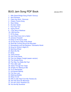 BUG Jam Song PDF Book