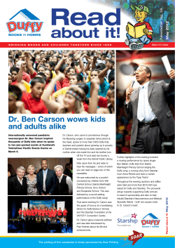 Read about it! Dr. Ben Carson wows kids and adults alike