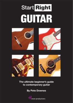 GUITAR ����� The ultimate beginner’s guide to contemporary guitar